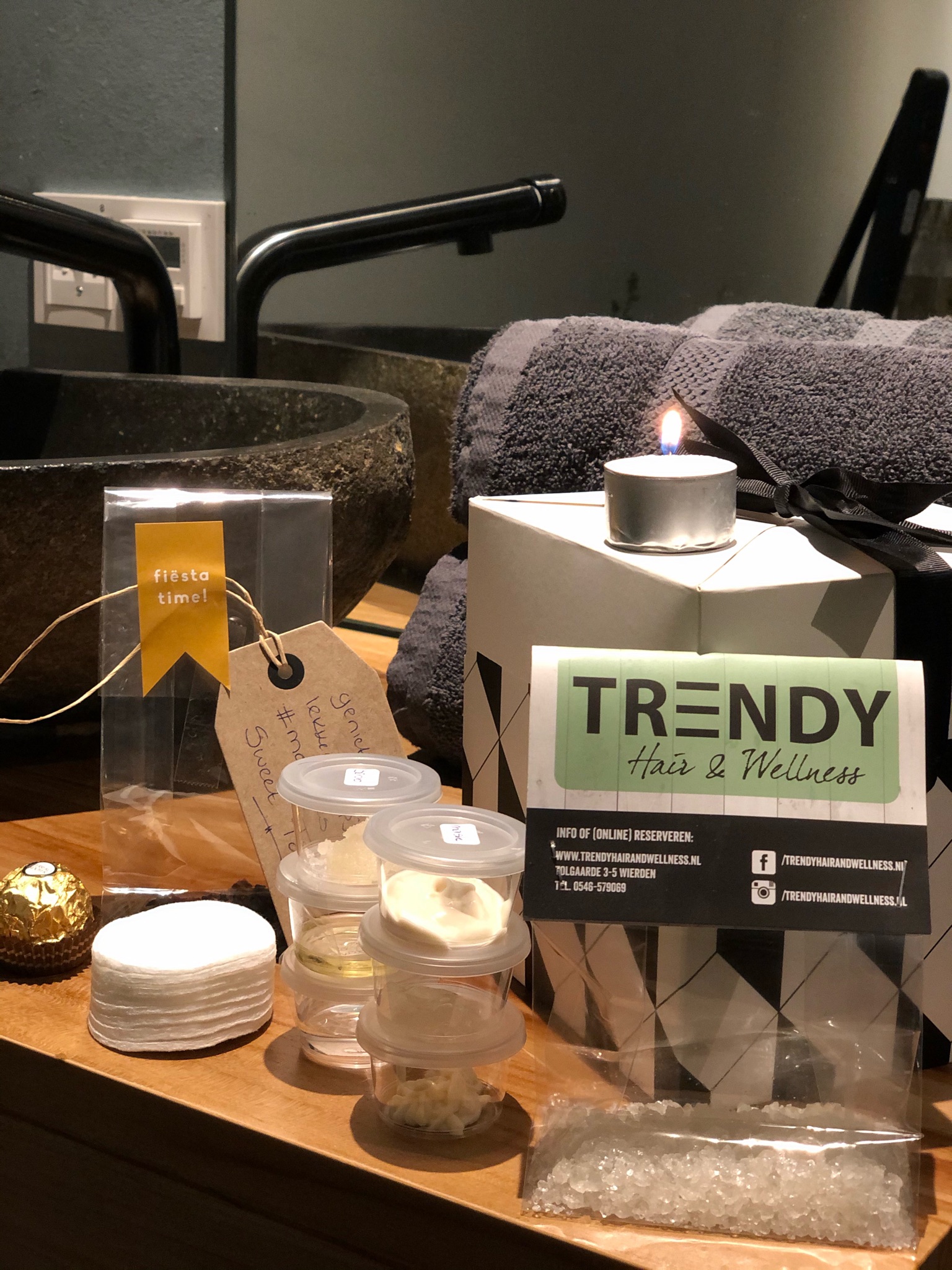 Coronaproof uitje Trendy Hair and Wellness